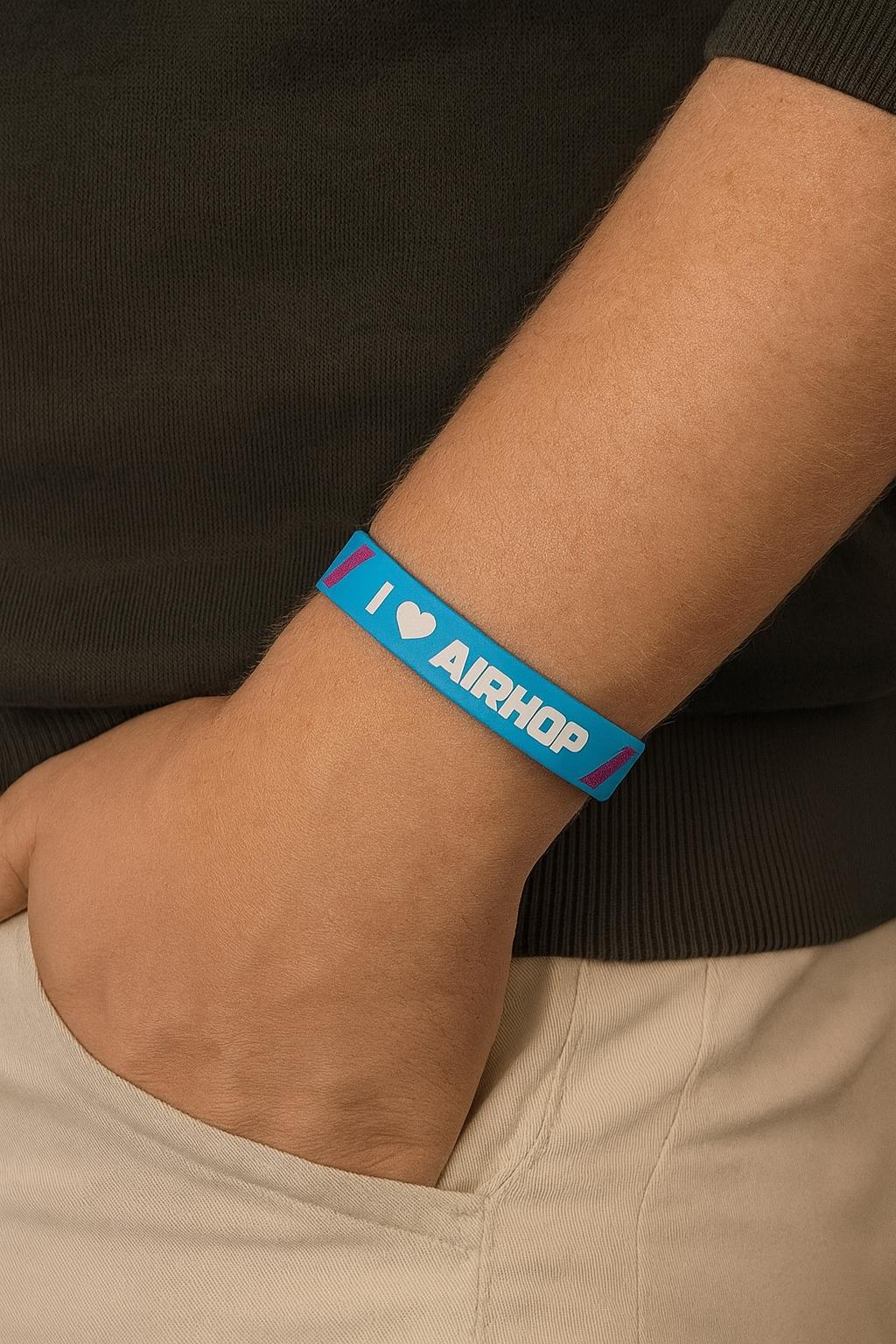 AirHop Rubber Wristband